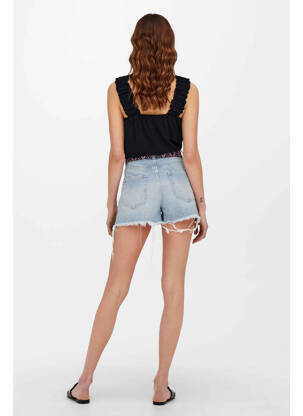 Short bleu ONLY femme