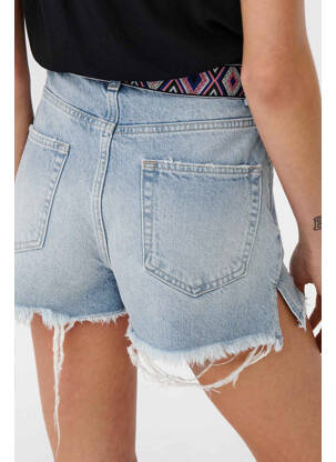 Short bleu ONLY femme