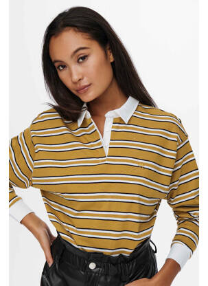 Polo jaune ONLY femme