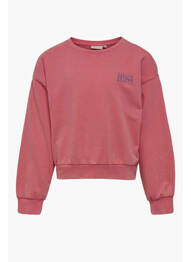 Sweat-shirt rouge ONLY fille