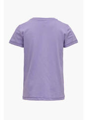 T-shirt violet ONLY pour fille seconde vue