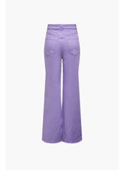 Jeans coupe droite violet ONLY pour femme seconde vue