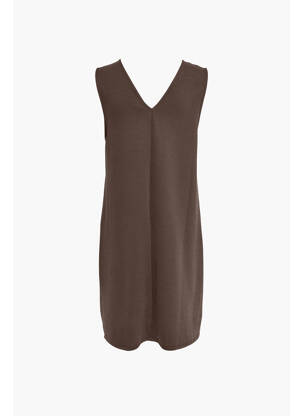 Robe courte marron ONLY femme