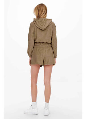 Short marron ONLY femme