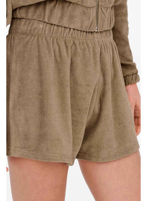 Short marron ONLY femme