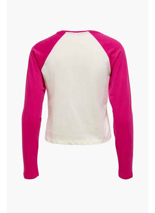 T-shirt rose ONLY femme