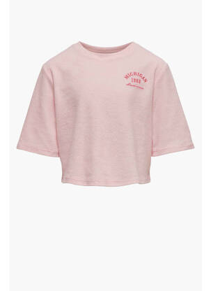T-shirt rose ONLY fille