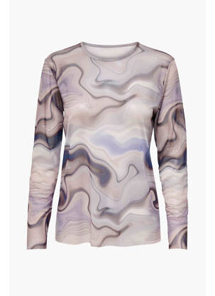 T-shirt argent JACQUELINE DE YONG femme