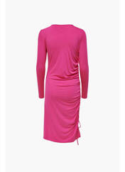 Robe courte rose JACQUELINE DE YONG pour femme seconde vue