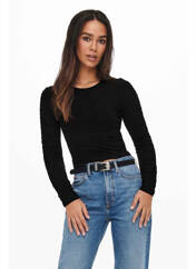 T-shirt noir JACQUELINE DE YONG pour femme seconde vue