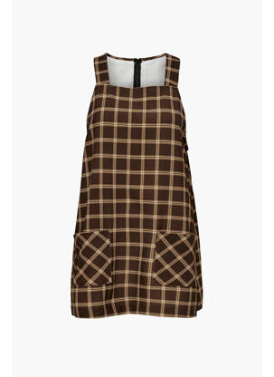 Robe courte marron ONLY femme