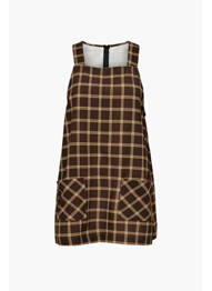 Robe courte marron ONLY femme