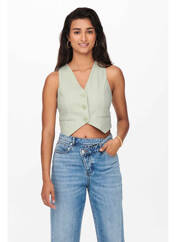 Blazer vert ONLY pour femme seconde vue