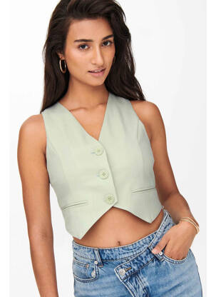 Blazer vert ONLY femme