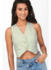 Blazer vert ONLY pour femme seconde vue