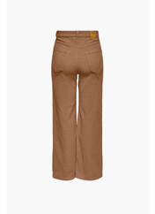 Pantalon droit marron ONLY pour femme seconde vue