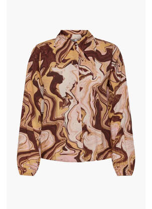 Chemisier marron ONLY femme