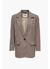 Blazer beige ONLY pour femme seconde vue