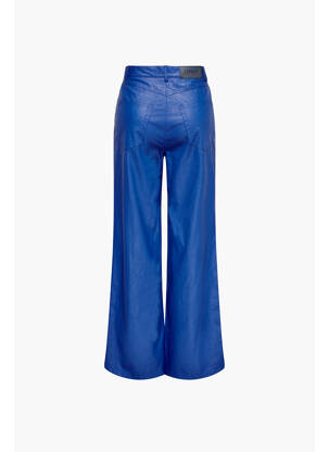 Pantalon droit bleu ONLY femme