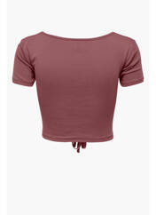 T-shirt rouge ONLY pour femme seconde vue