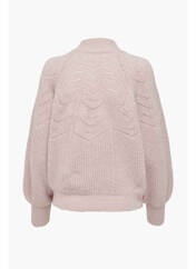 Pull col roulé rose JACQUELINE DE YONG pour femme seconde vue