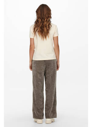Pantalon flare marron JACQUELINE DE YONG femme