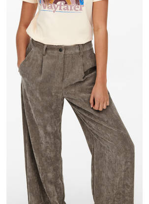 Pantalon flare marron JACQUELINE DE YONG femme