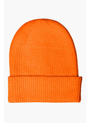 Bonnet orange ONLY femme