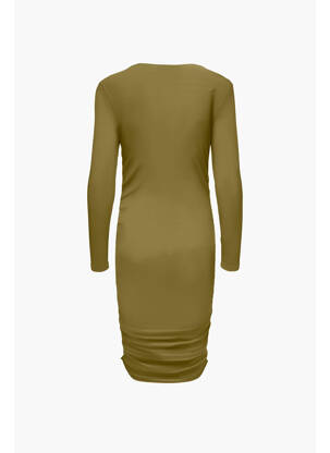 Robe mi-longue vert JACQUELINE DE YONG femme