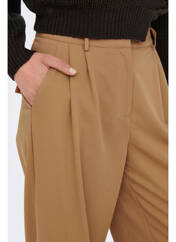 Pantalon droit marron ONLY pour femme seconde vue