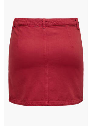 Jupe courte rouge ONLY femme