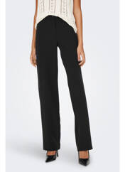 Pantalon droit noir ONLY pour femme seconde vue