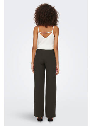 Pantalon droit marron ONLY femme