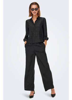 Pantalon flare noir JACQUELINE DE YONG femme