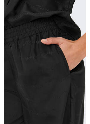 Pantalon flare noir JACQUELINE DE YONG femme