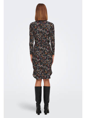 Robe courte noir JACQUELINE DE YONG femme