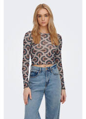 T-shirt bleu ONLY pour femme seconde vue