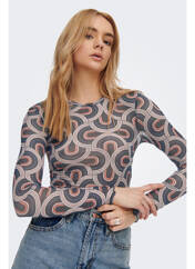 T-shirt bleu ONLY pour femme seconde vue