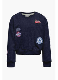 Sweat-shirt bleu ONLY fille