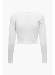 T-shirt blanc ONLY pour femme seconde vue