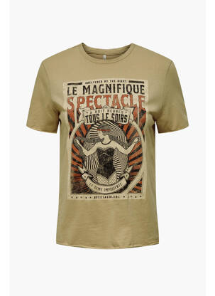 T-shirt beige ONLY femme