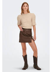 Jupe courte rouge ONLY pour femme seconde vue