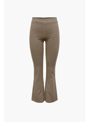 Pantalon flare marron JACQUELINE DE YONG femme