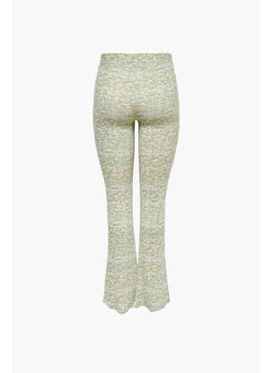 Pantalon droit vert NEON & NYLON femme