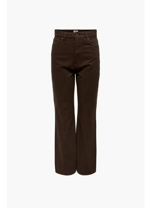Pantalon droit marron ONLY femme