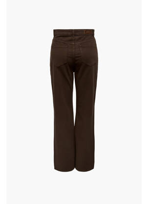 Pantalon droit marron ONLY femme