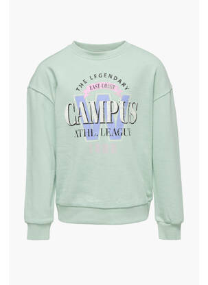 Sweat-shirt vert ONLY fille