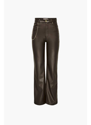 Pantalon droit marron ONLY femme