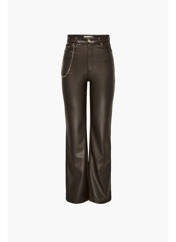 Pantalon droit marron ONLY pour femme seconde vue