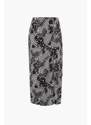 Jupe mi-longue noir ONLY femme